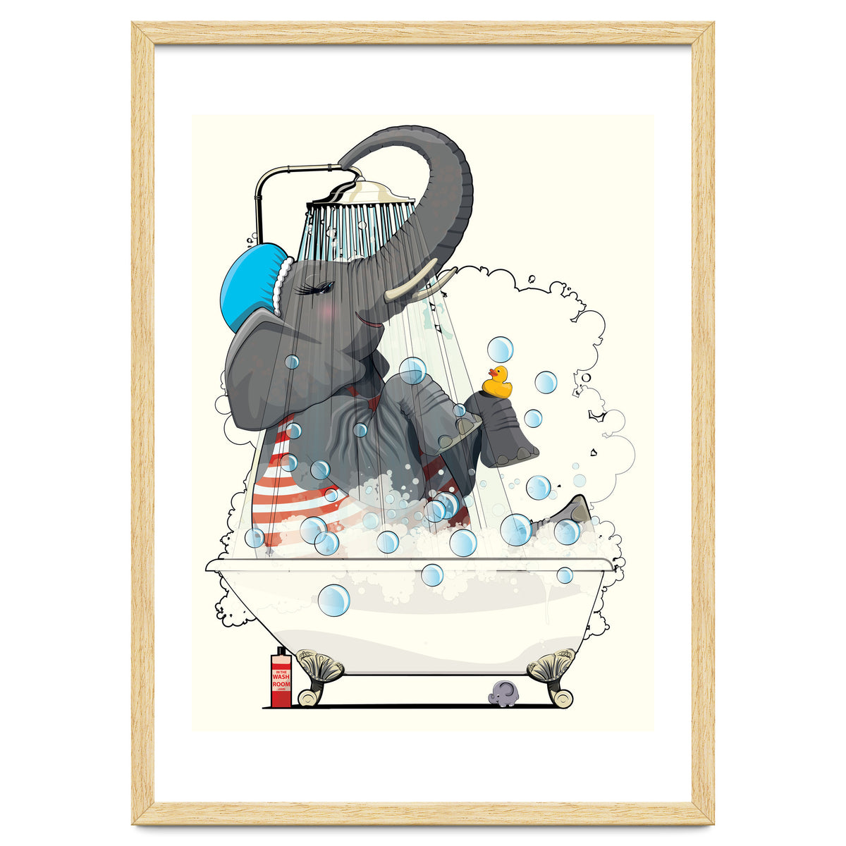 Elephant in the Bath, Funny Bathroom Humour