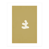 Olive green cut-out shapes (Print Only) thumbnail