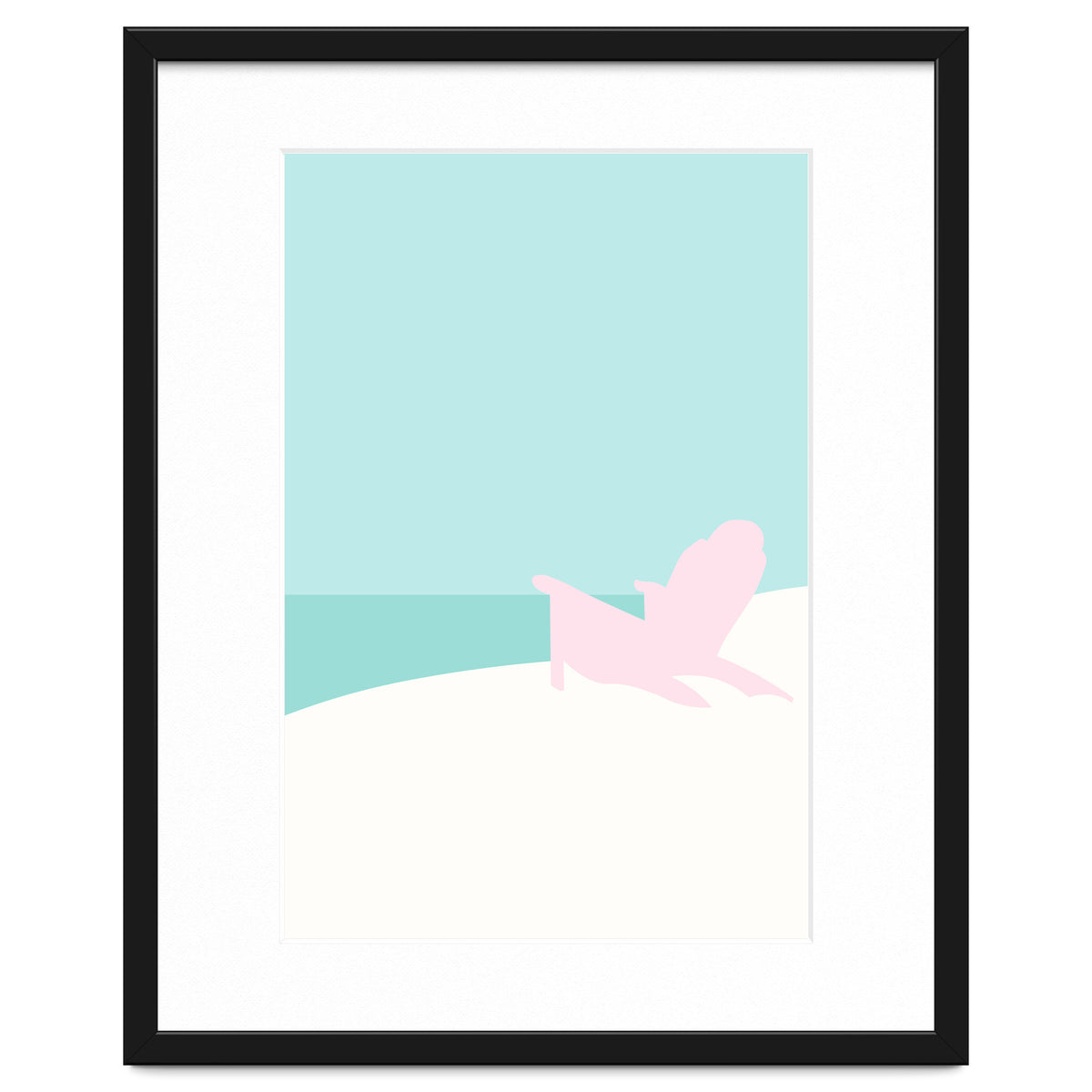 Minimal Beach Chair - Turquoise Coast