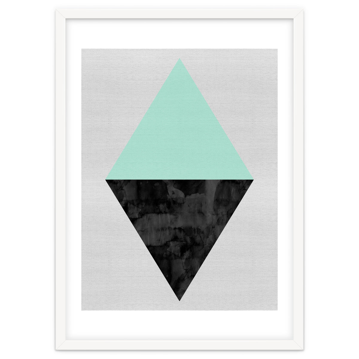 Geometric Watercolor III