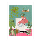 Flamingo in My Laundry Room (Print Only) thumbnail