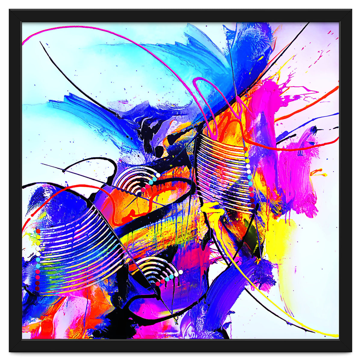 Abstract Art Britto - Qb293