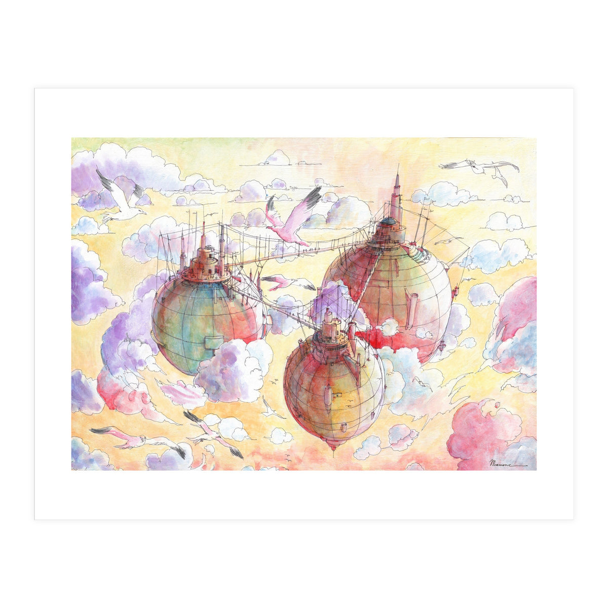 Three worlds (Print Only)