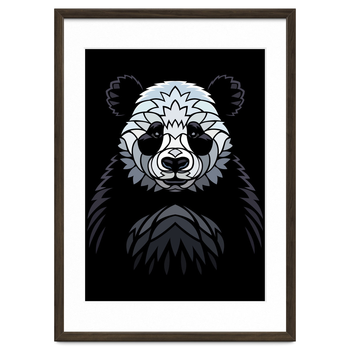 Tribal frontal Panda