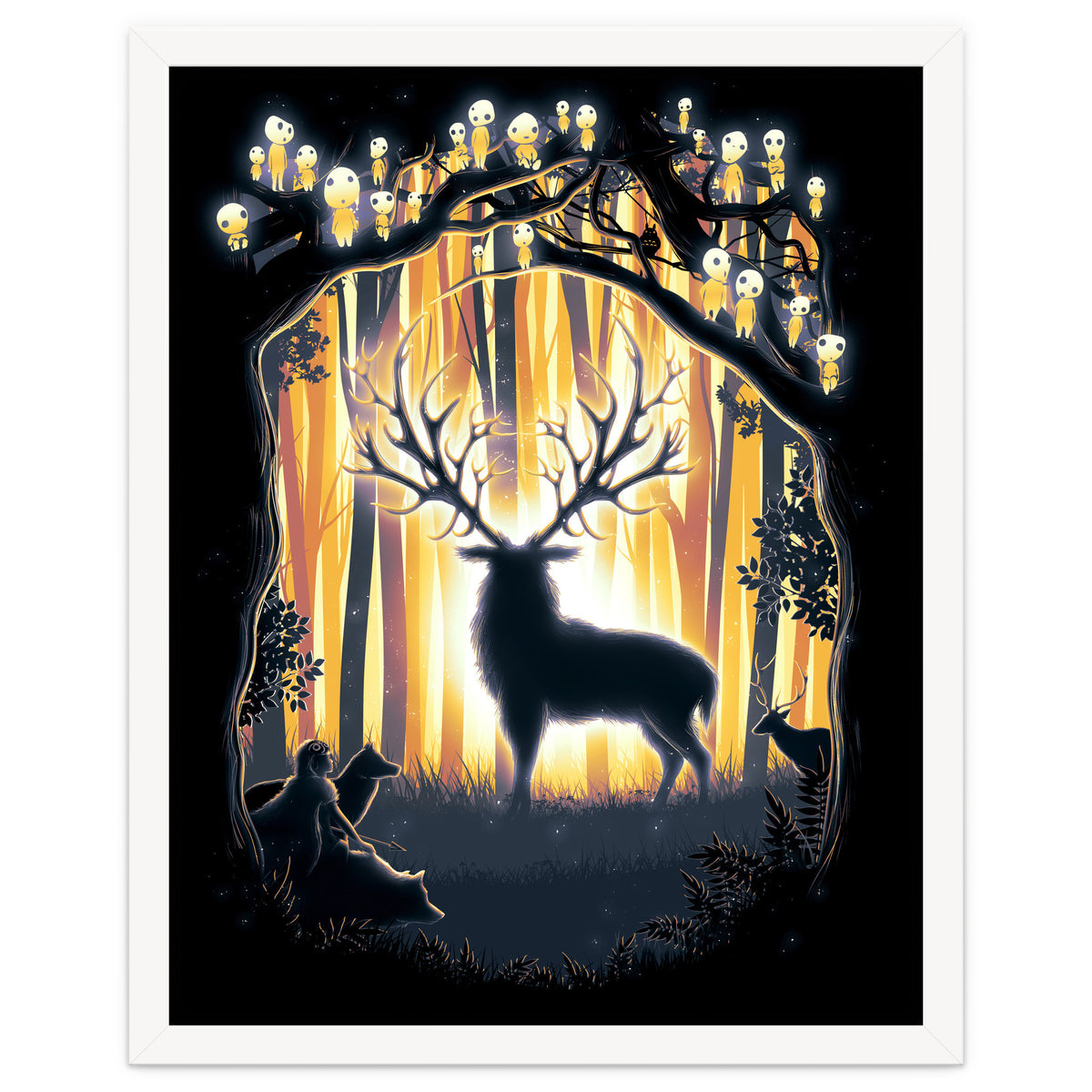 Deer God Please Save Our Forest