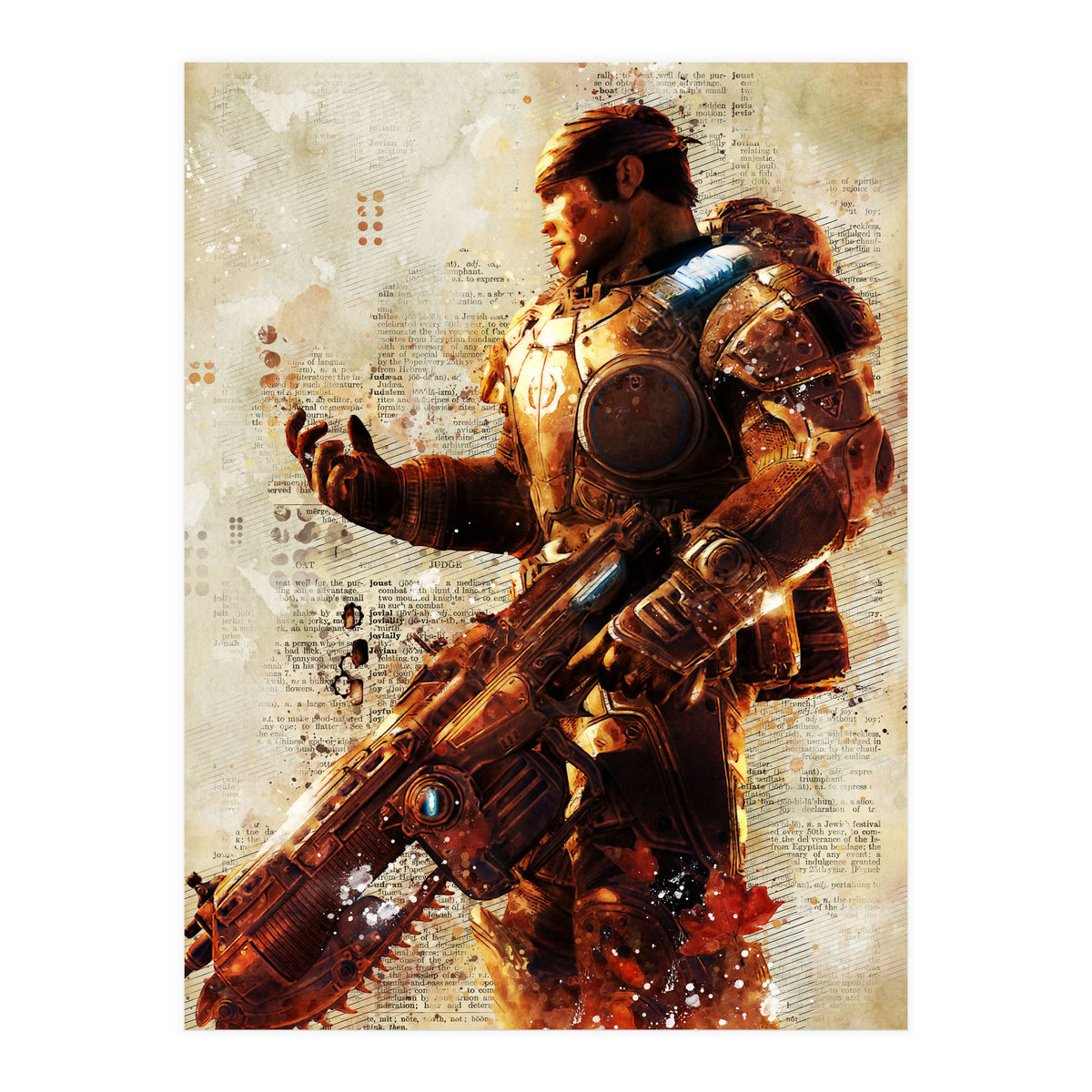 Gears Of War  (Print Only)