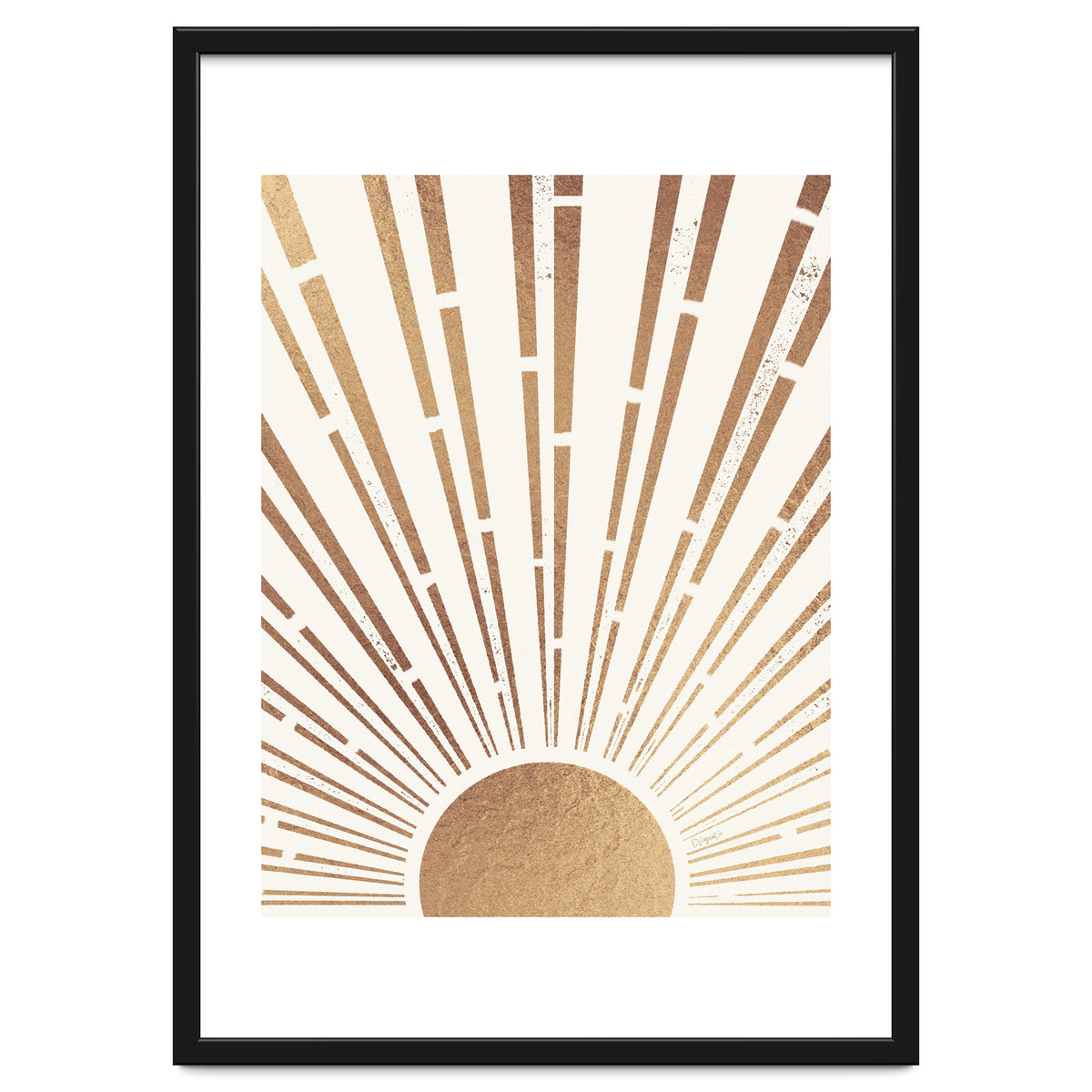 Sun Shines Inside You Gold