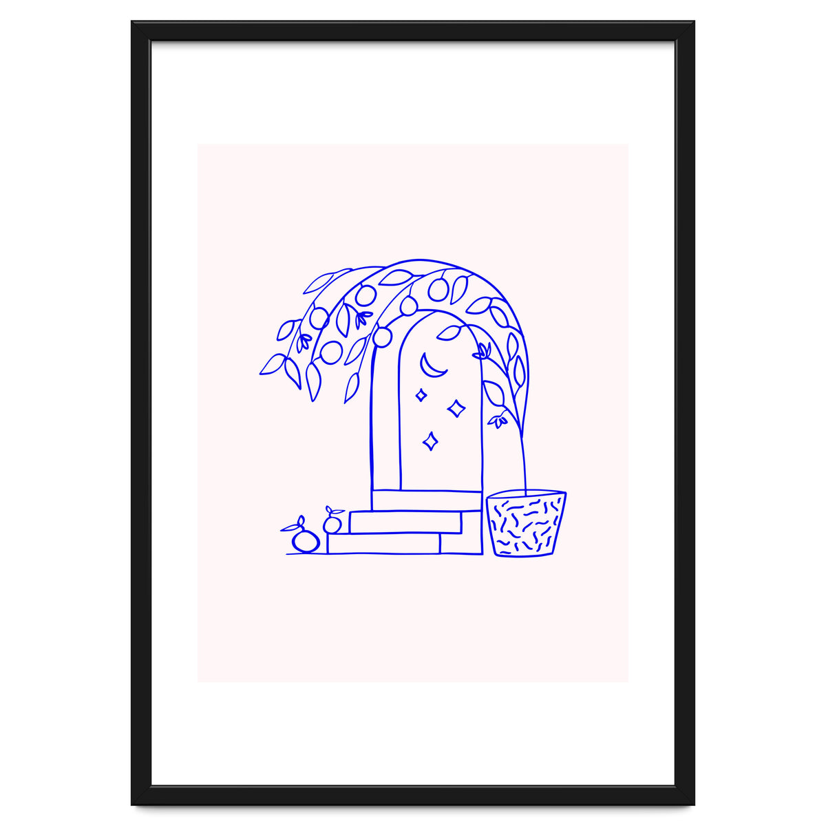 Summer at that Marrakech villa #illustration #sketch