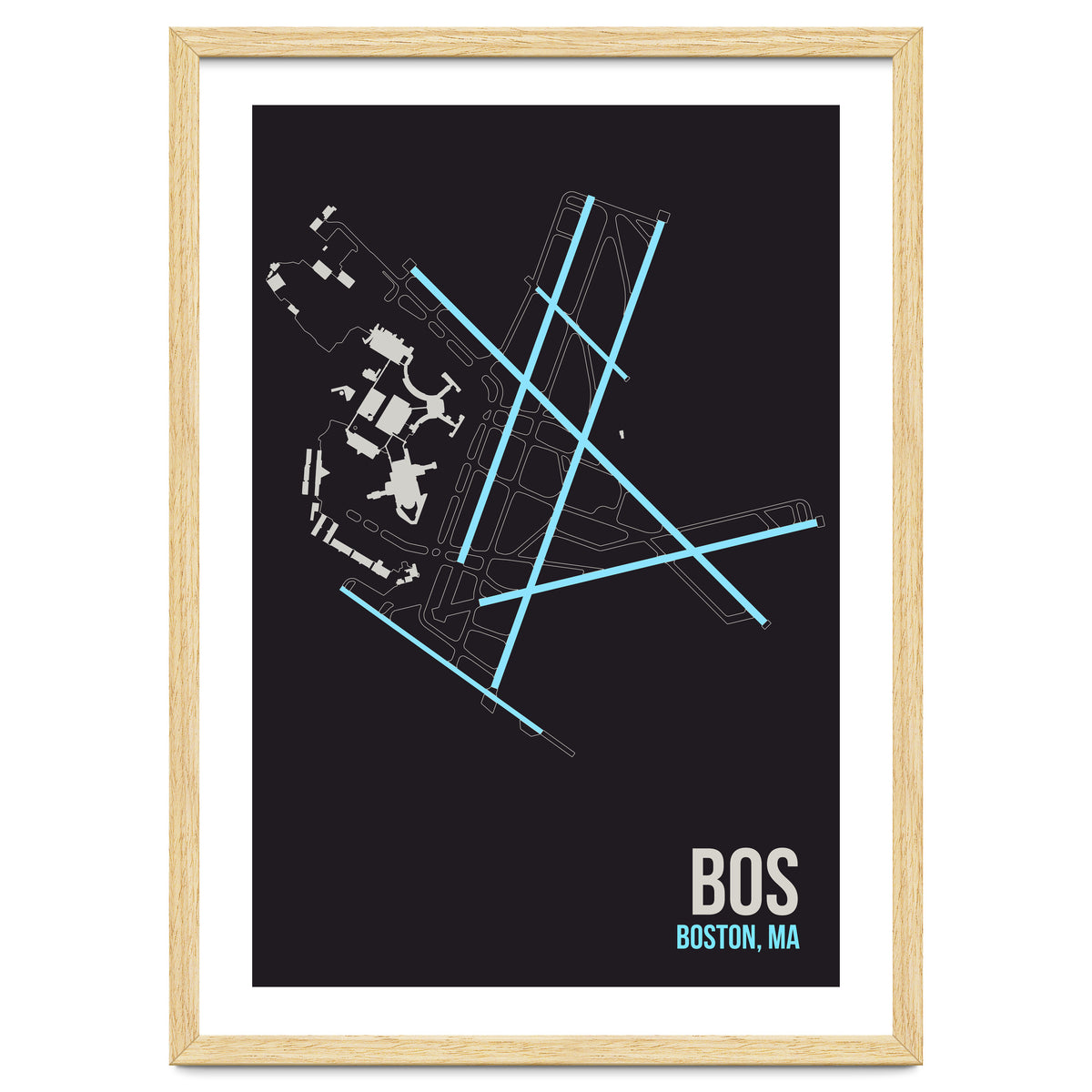 Boston Airport Layout