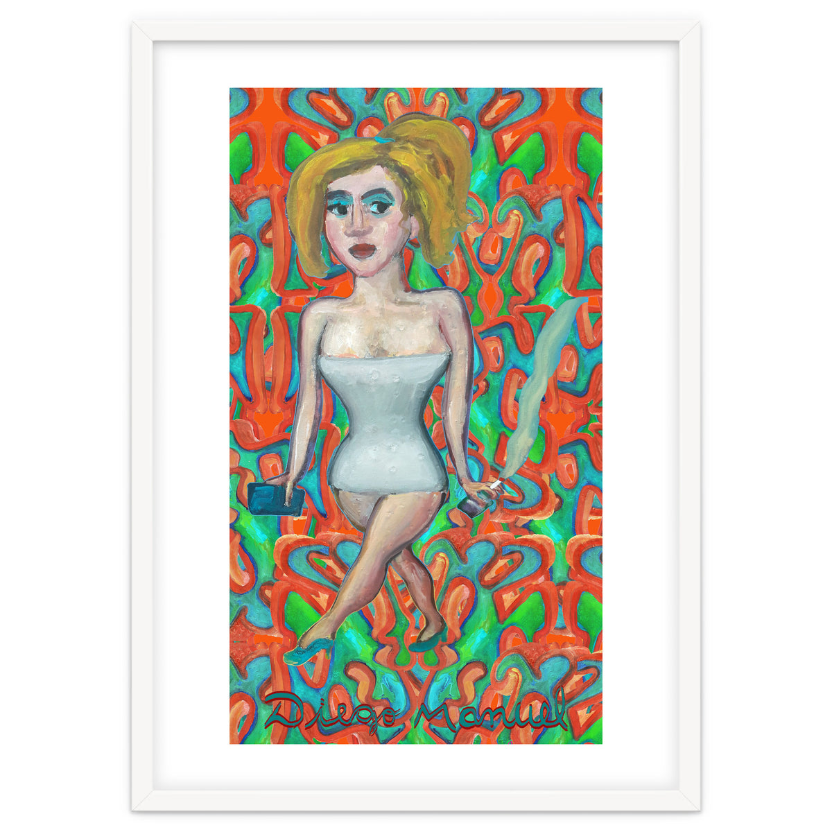 Chica Con Cigarrillo 4