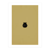 Olive green and black crock (Print Only) thumbnail