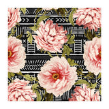Flowering pink on drawn lines (Print Only) thumbnail