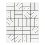 My Favorite Geometric Patterns No.19 - White (Print Only) thumbnail