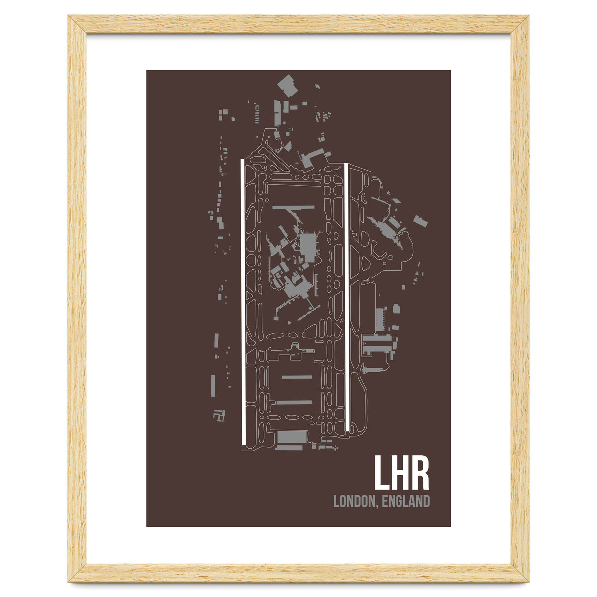 London Heathrow Airport Layout