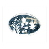 Indigo Blue Botanical Leaves No. 6 (Print Only) thumbnail