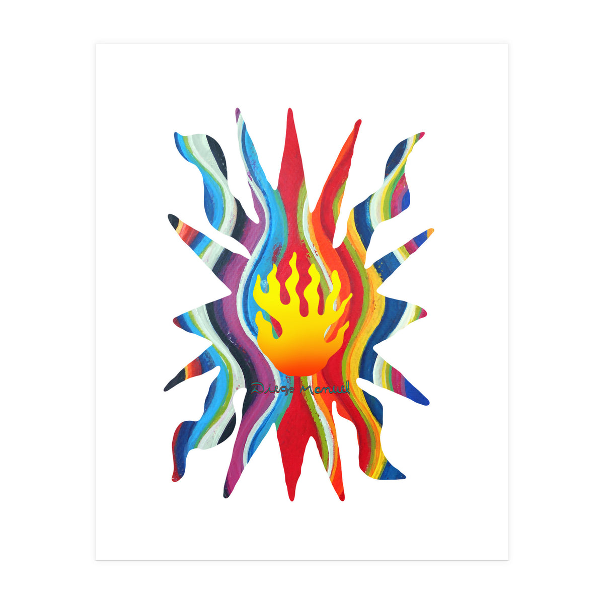 Fuego 31 Copia (Print Only)