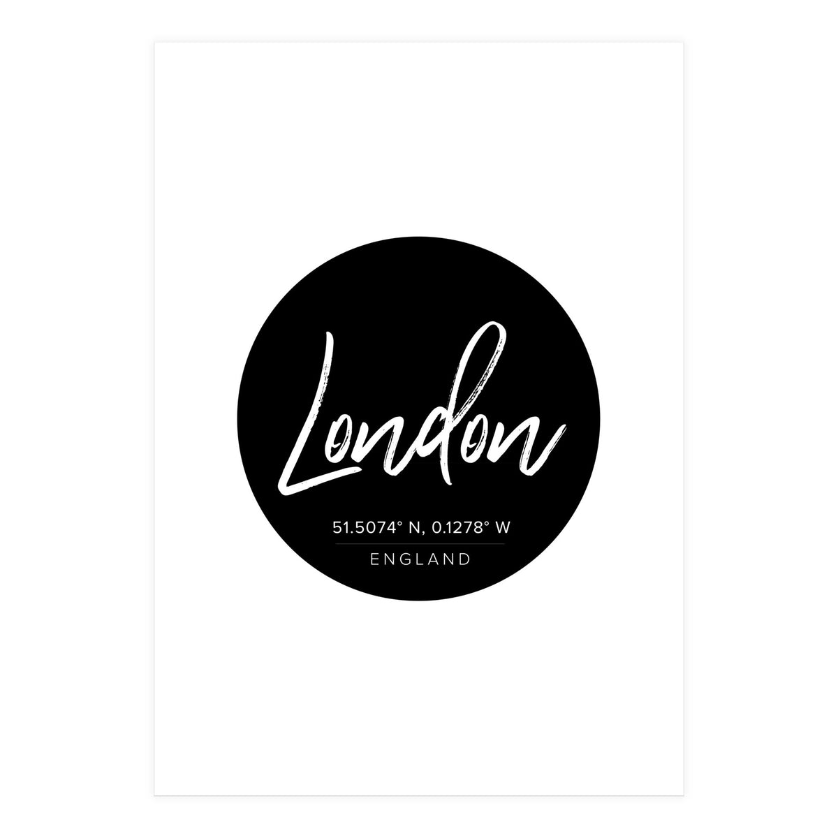 London (Print Only)