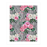 Flowery on linear mosaic (Print Only) thumbnail