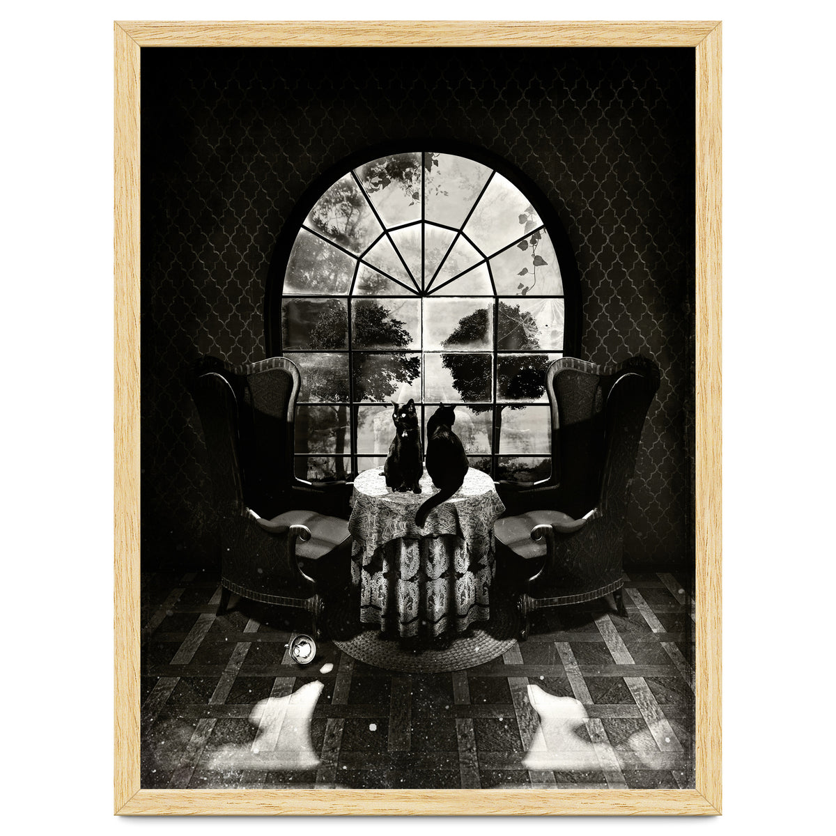 Room Skull Bw