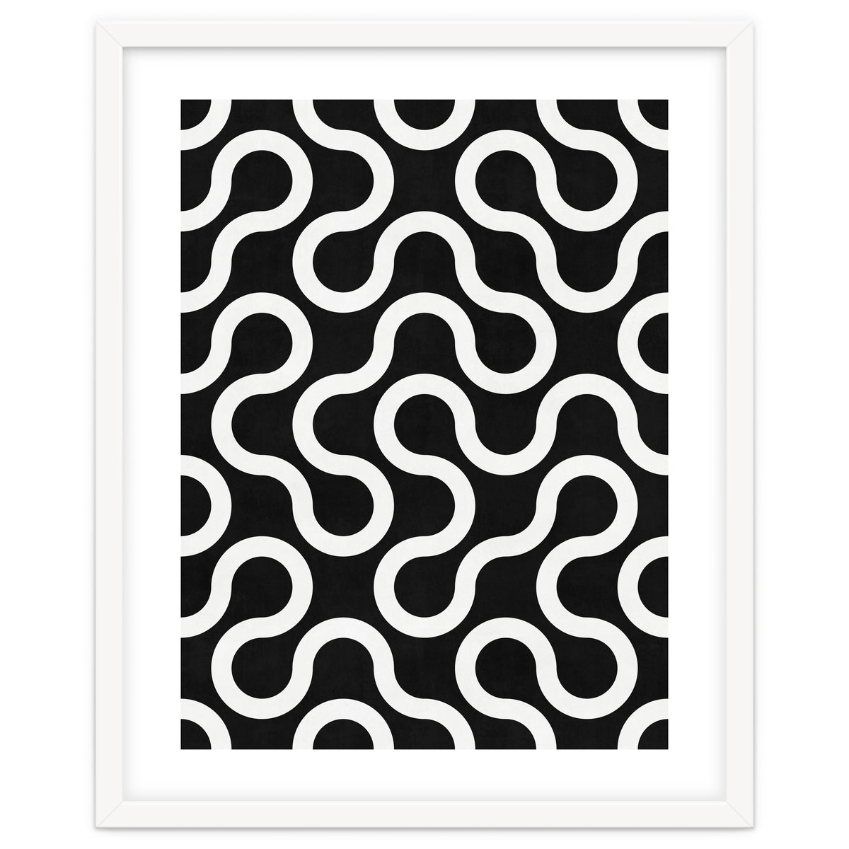 My Favorite Geometric Patterns No.36 - Black