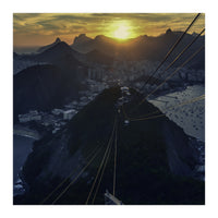 Carioca Sunset 2 1x1 (Print Only)