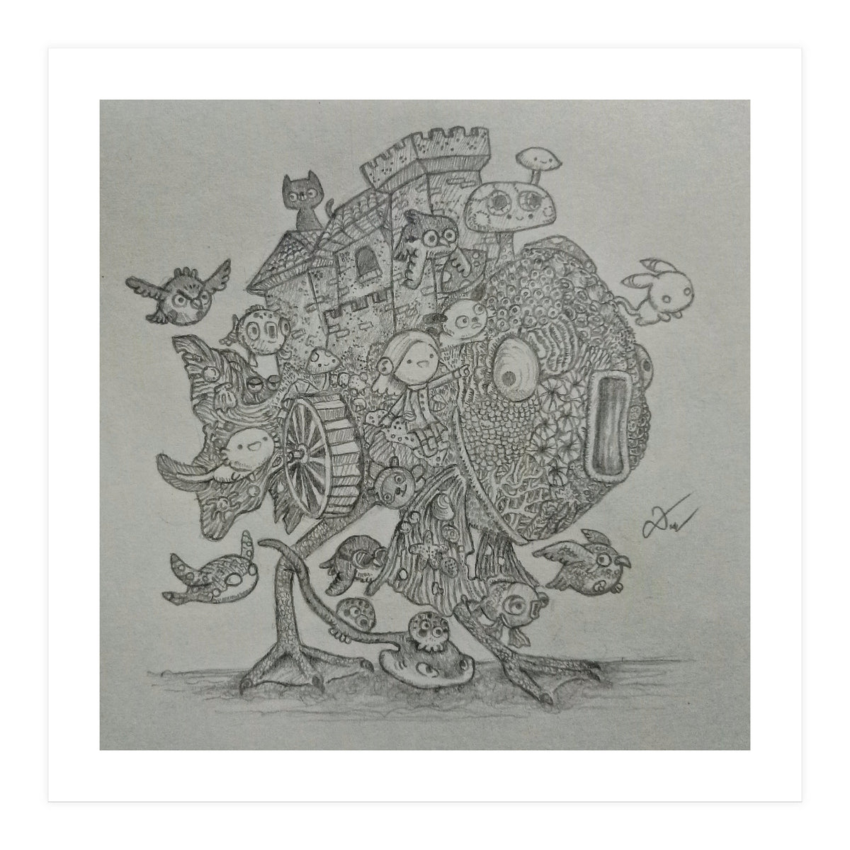 Doodle 152: Nioshca Bay Rover (Print Only)