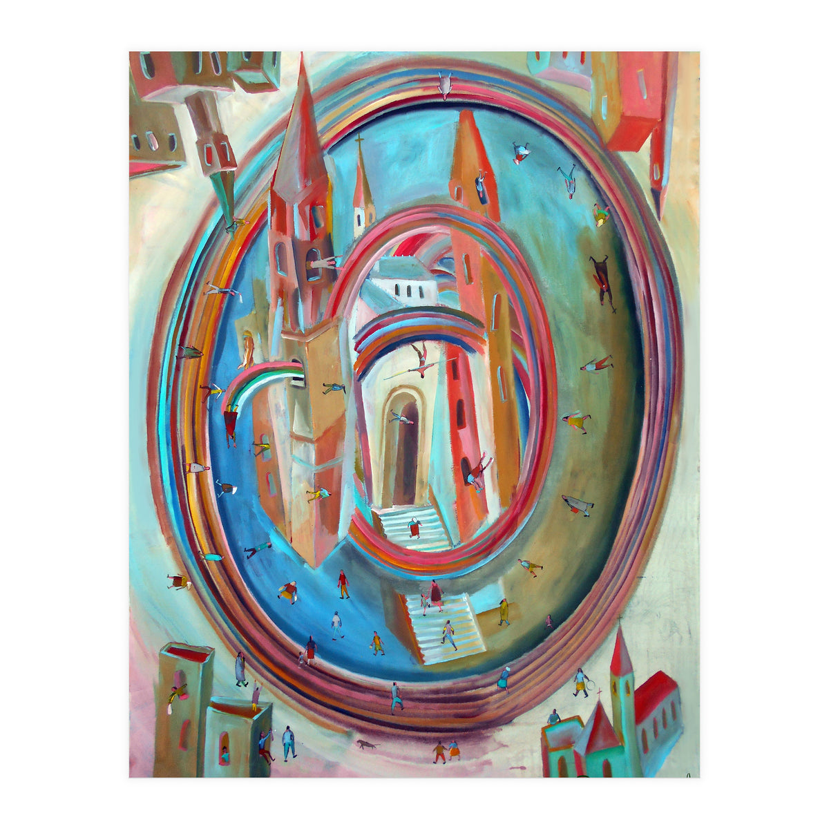 Plaza Redonda B (Print Only)