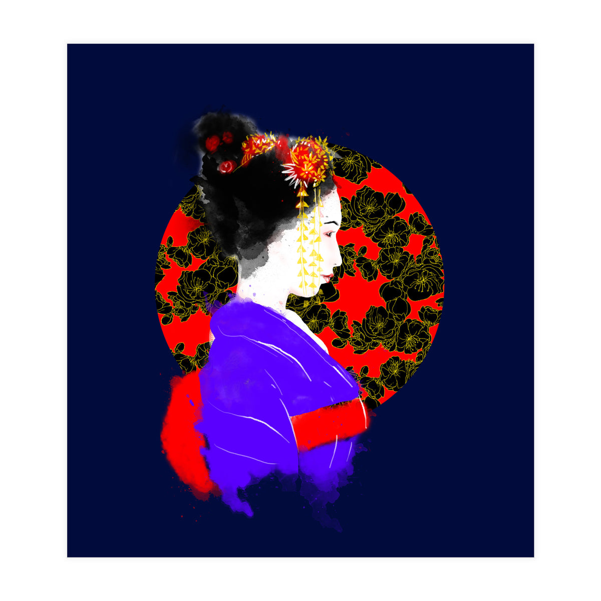 inked Geisha (Print Only)