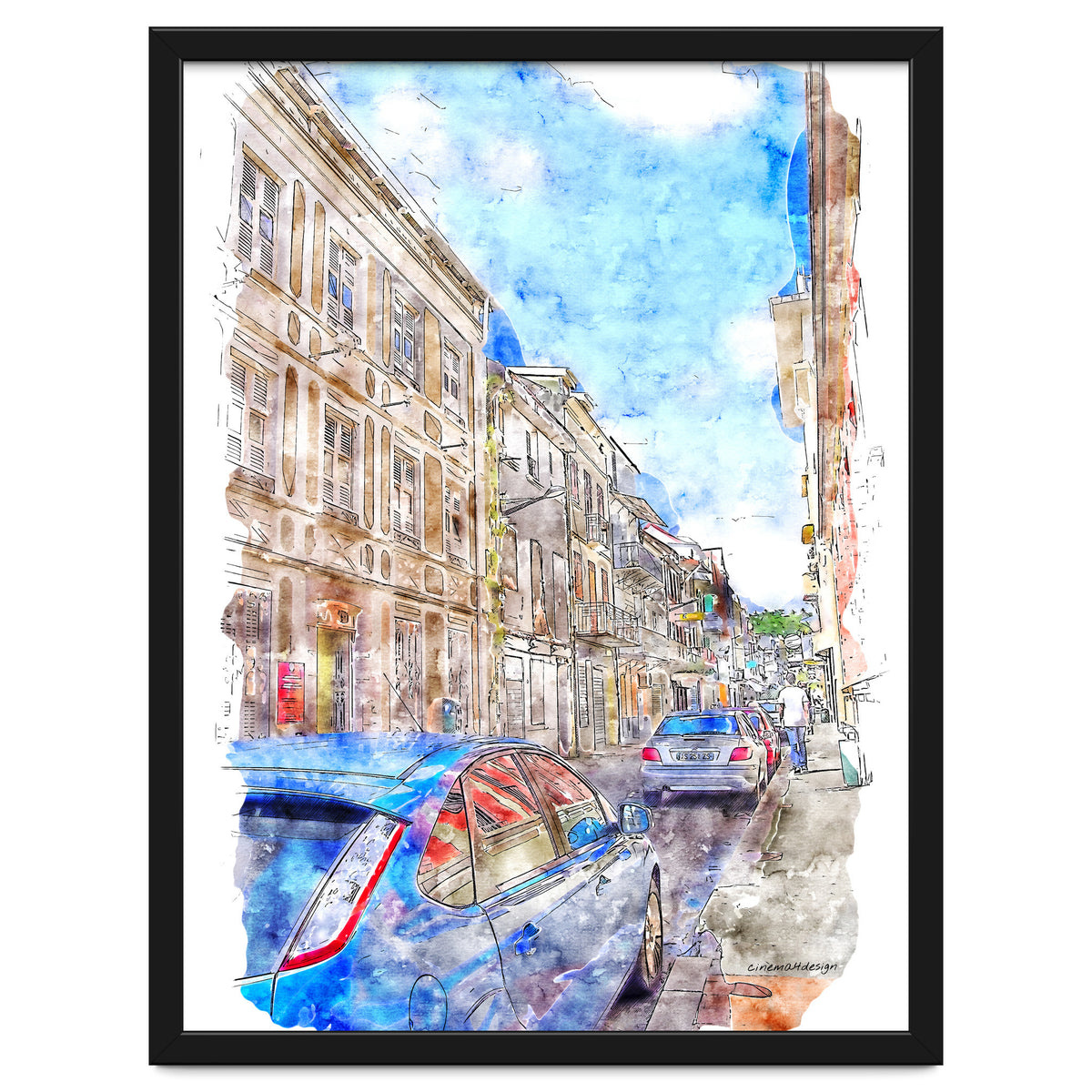 Street of Fort-de-France