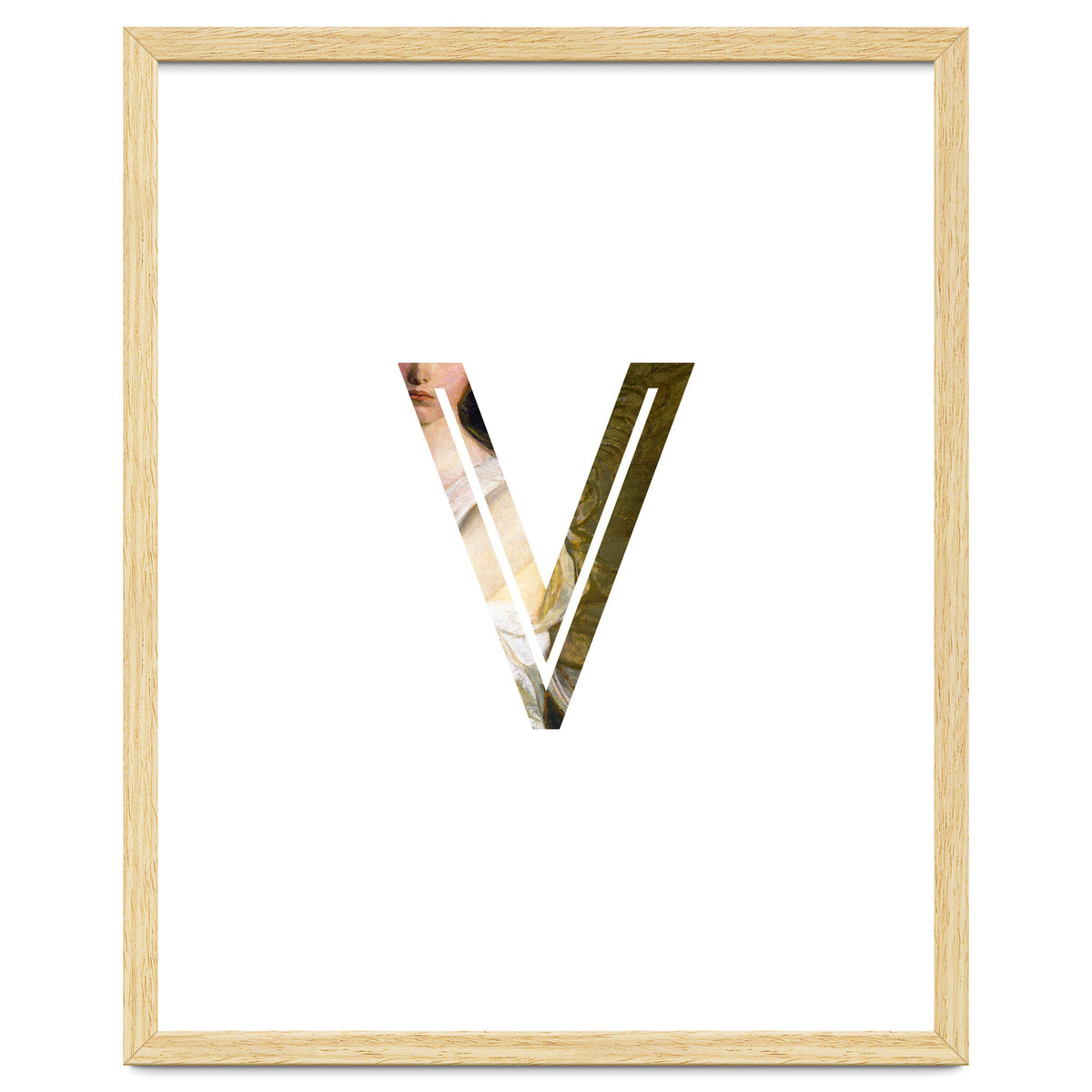 Letter V - (Impress)
