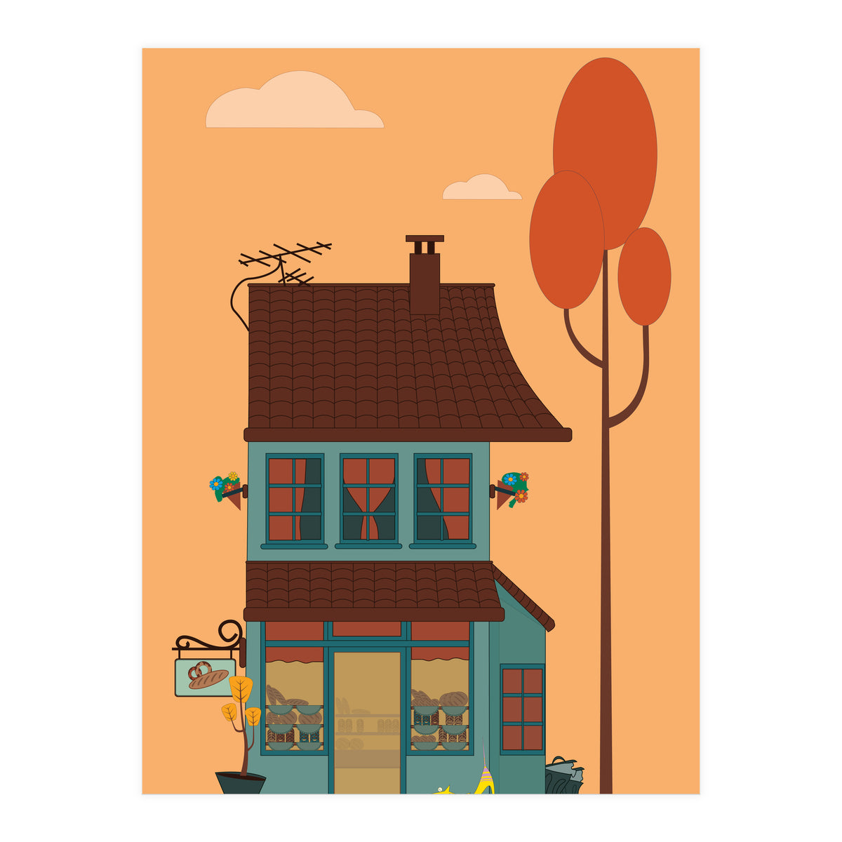 House of Rabbits (Print Only)