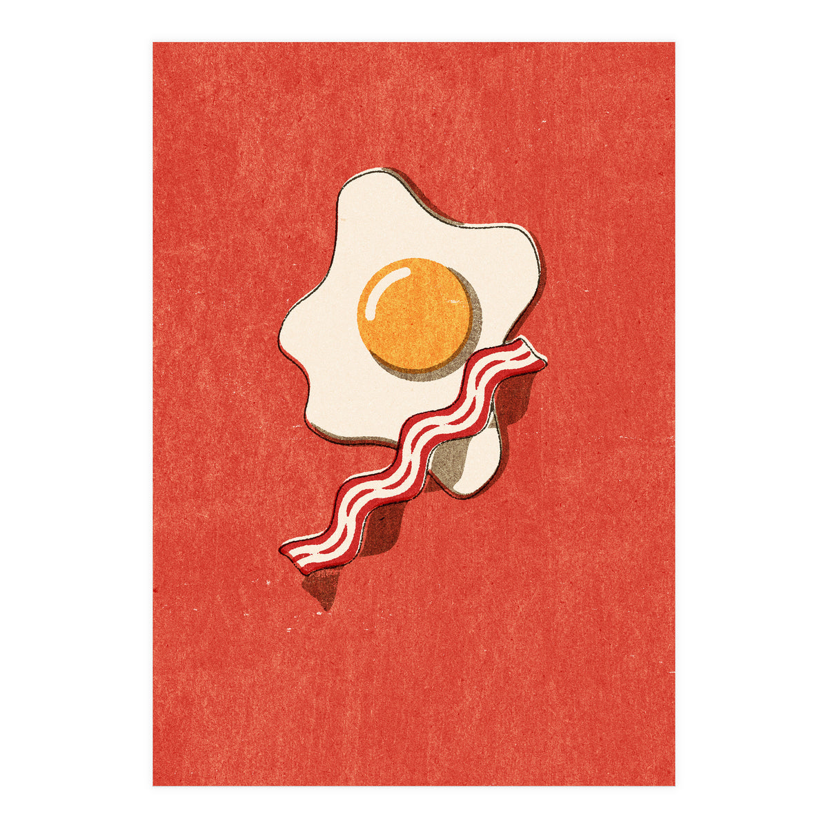 FAST FOOD / Egg and Bacon (Print Only)