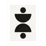 ABSTRACT AND GEOMETRIC SHAPES 02BW (Print Only) thumbnail