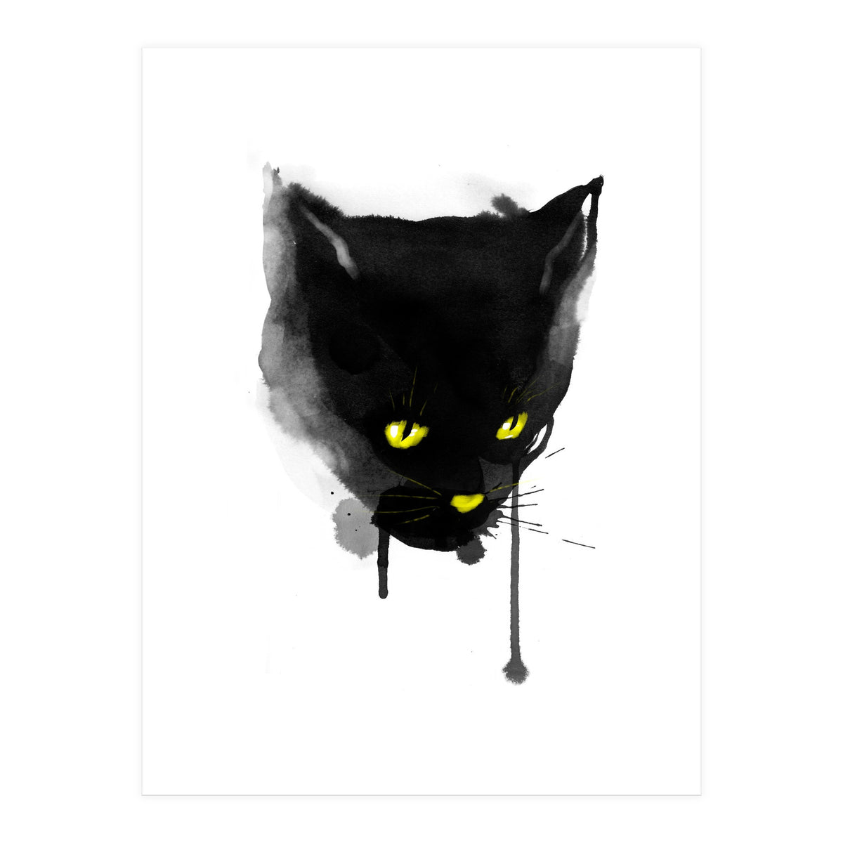 Sumi Cat (Print Only)