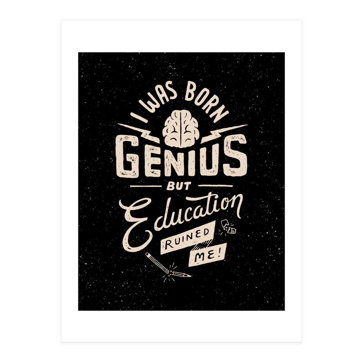Born Genius (Print Only)