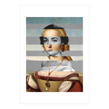 Rafael Portrait of Young Woman with Unicorn & Liz Taylor (Print Only) thumbnail
