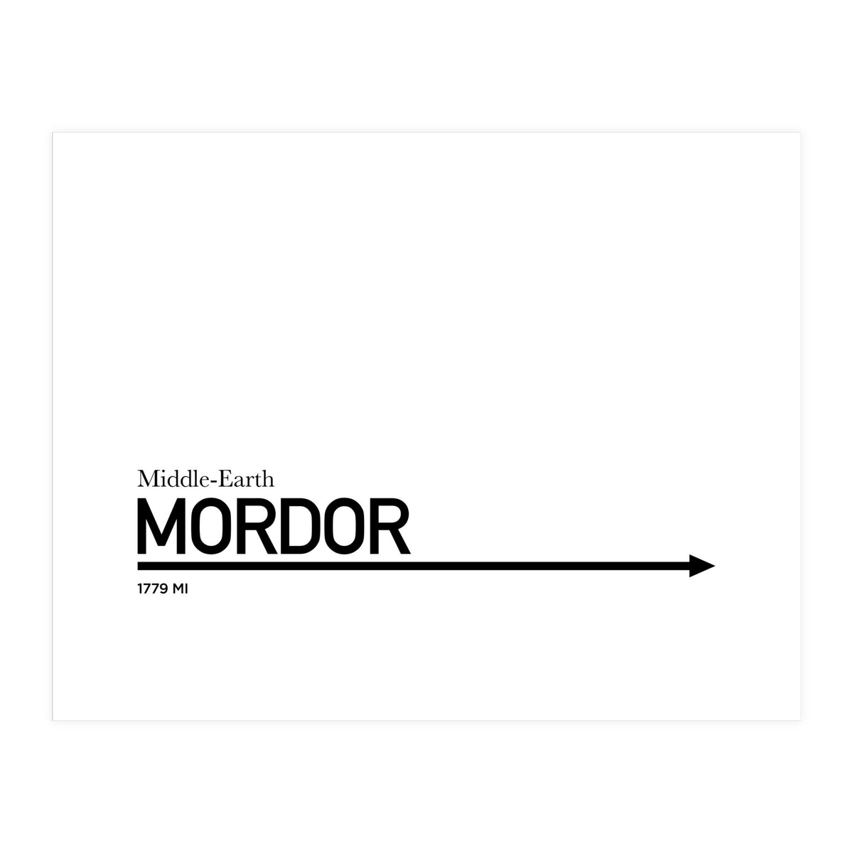 TO MORDOR (Print Only)