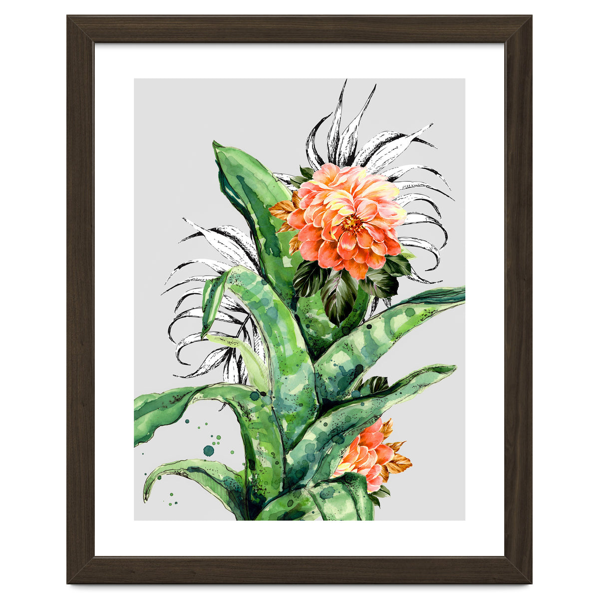 Collage of florid nature