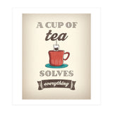A Cup Of Tea Solves Everything (Print Only) thumbnail