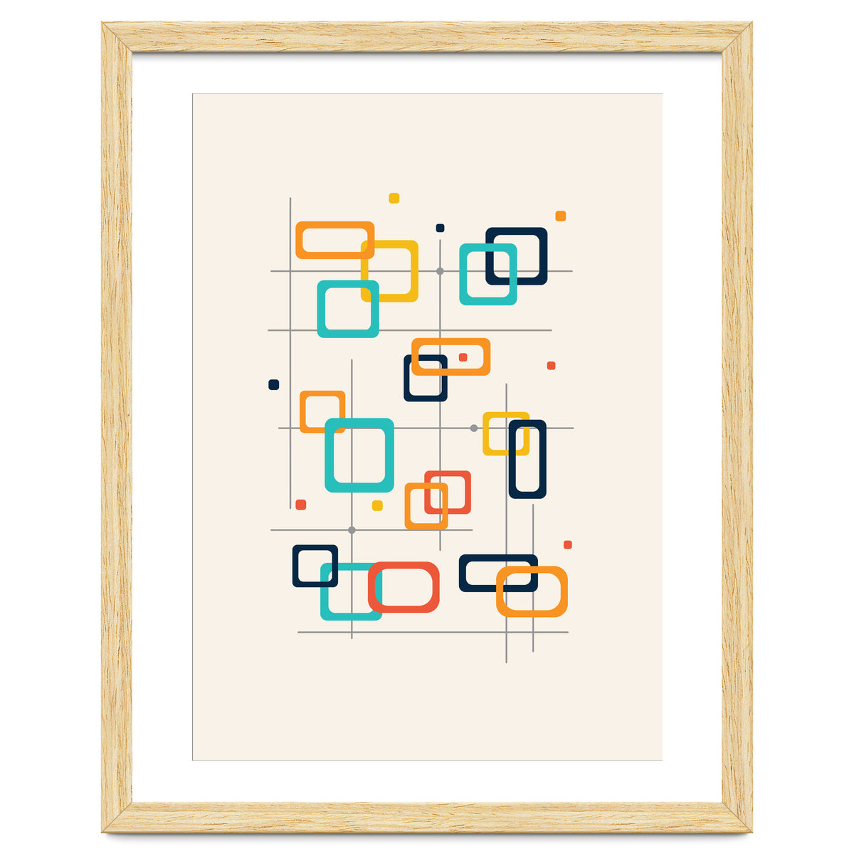 Mid Century Modern Geometry 016