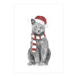 Xmas Cat (Print Only) thumbnail