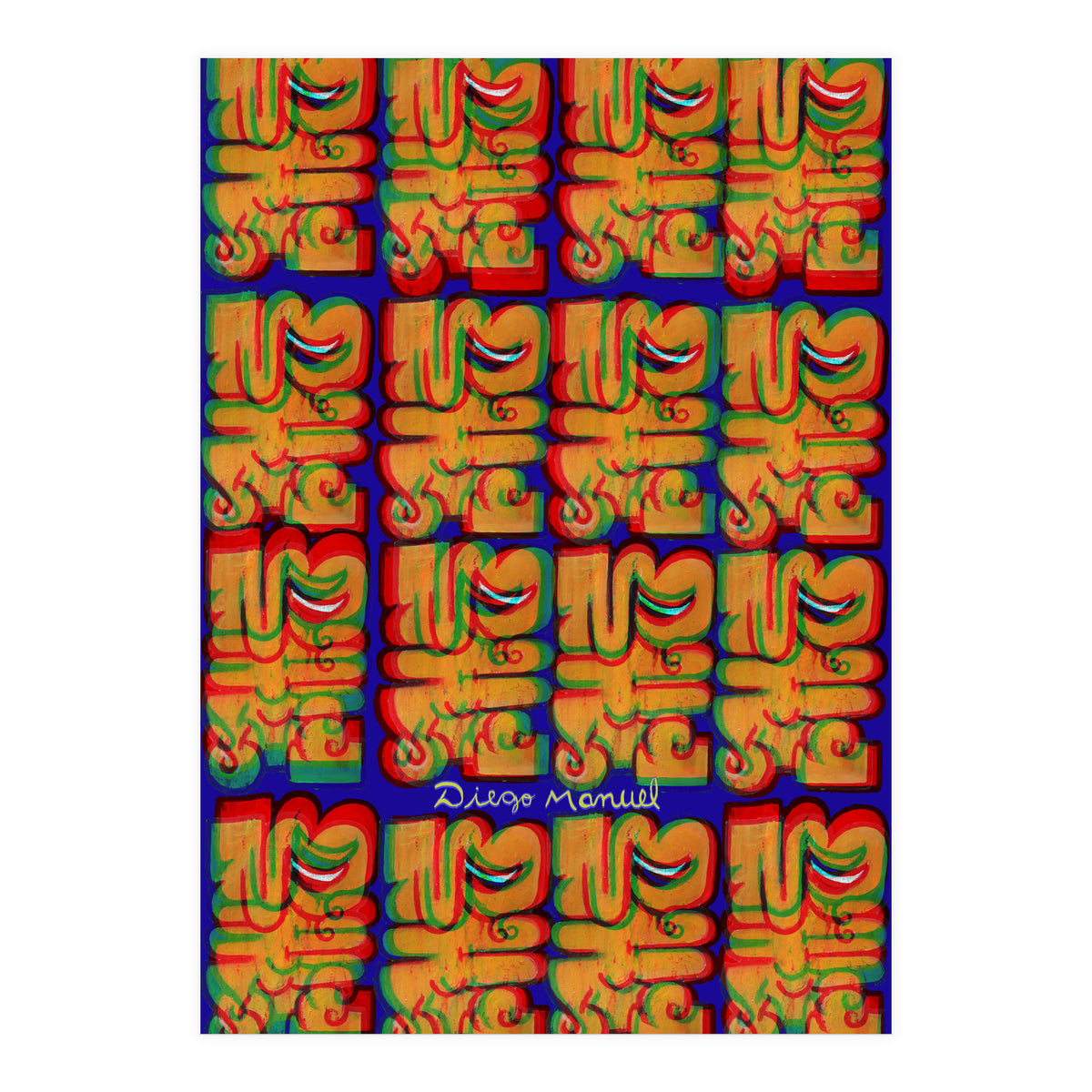 Graffitis 2021 Tapiz 134 (Print Only)