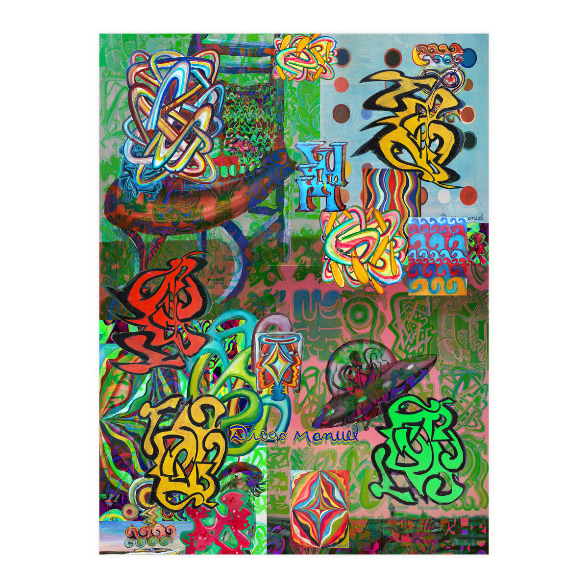 Graffiti Digital 2022 495 (Print Only)