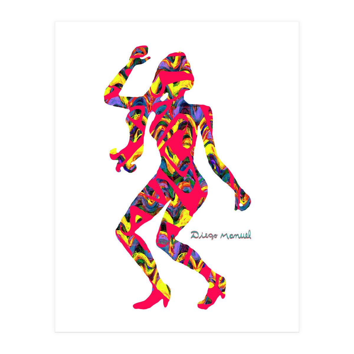 Dance Girl B 2  (Print Only)