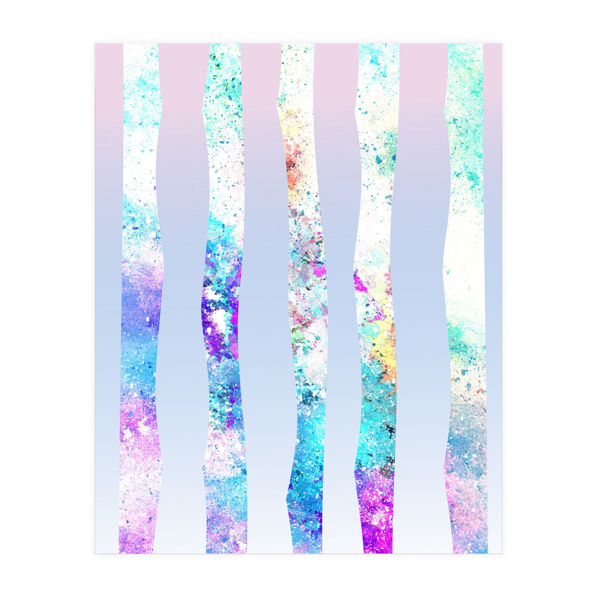 Watercolor Trees (Print Only)