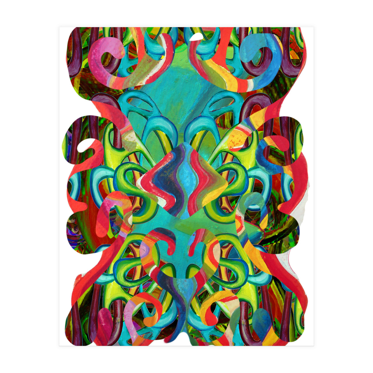 Pop Abstract Asimetrico 23 Copia (Print Only)