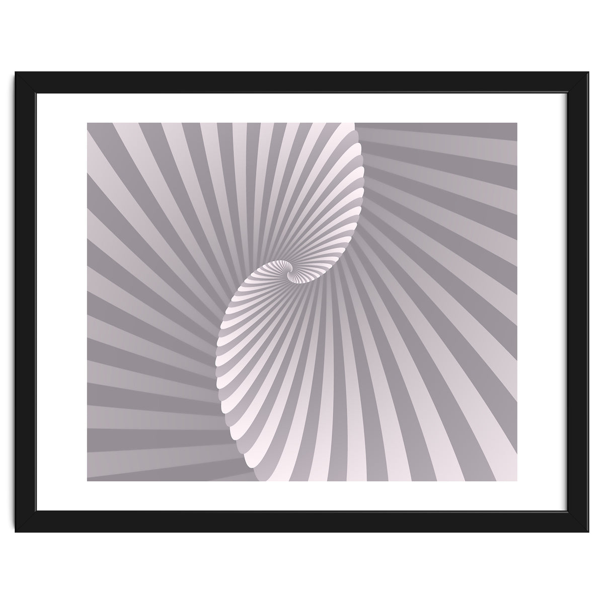 Abstract Retro Spiral