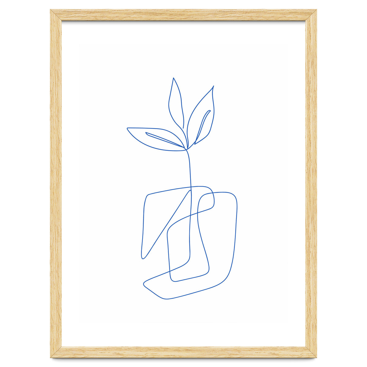 One Line Art Botanical II