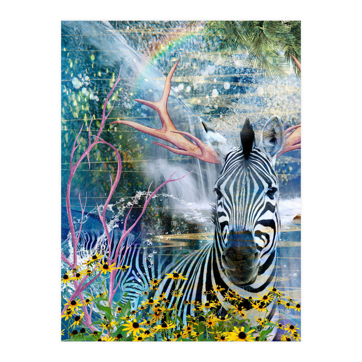 Zebralope (Print Only)