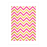 Chevron Golden I (Print Only) thumbnail